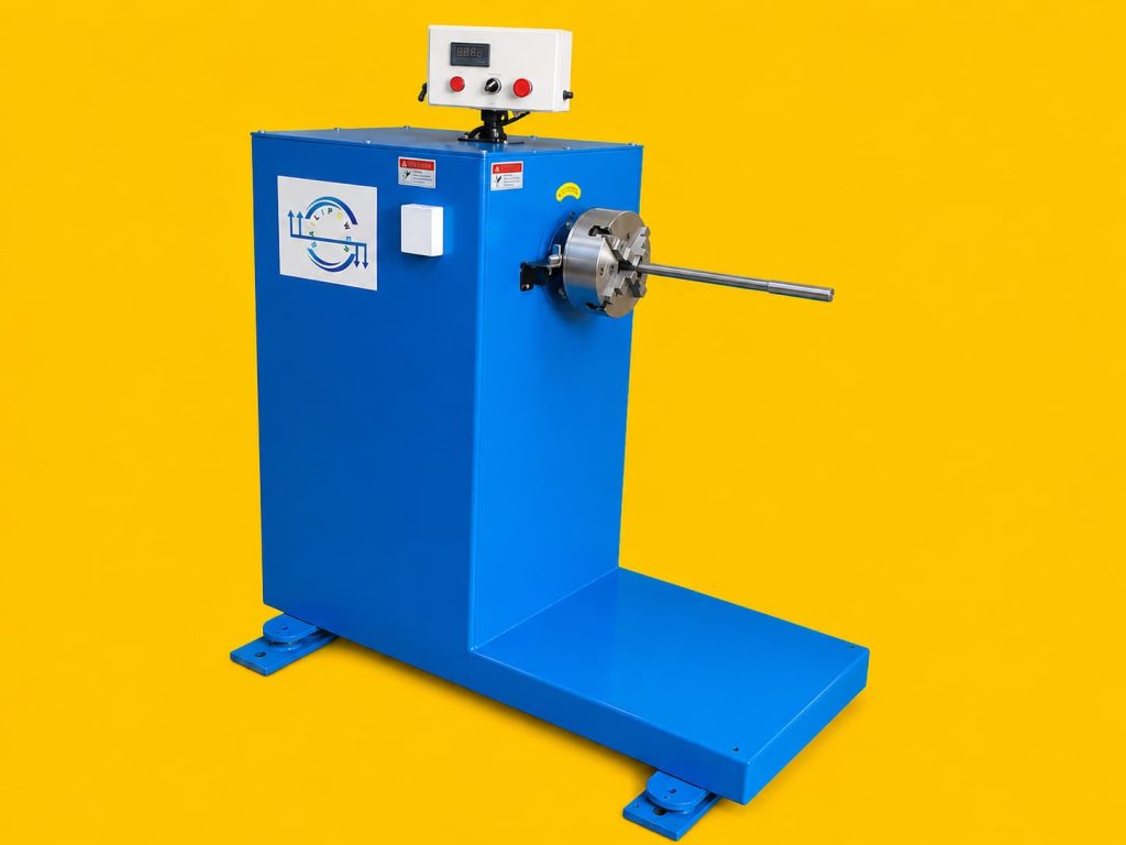百力数控 PCW-0.5T 卧式悬臂绕线机，500kg 小型变压器线圈简易计数绕线设备